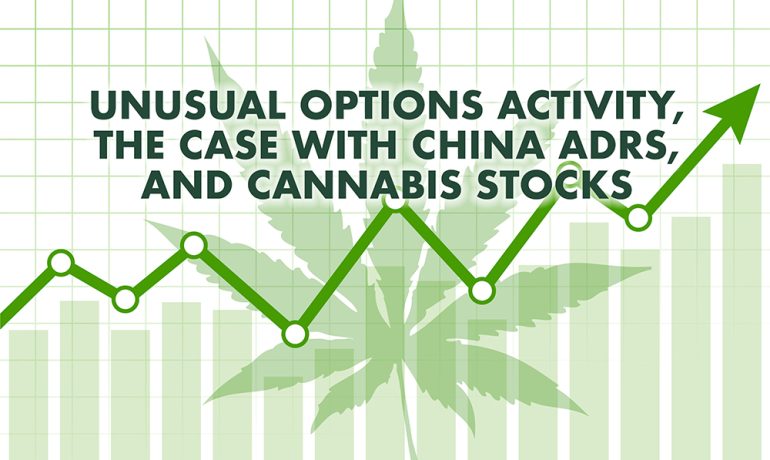 Unusual Options Activity, the Case with China ADRs, and Cannabis Stocks